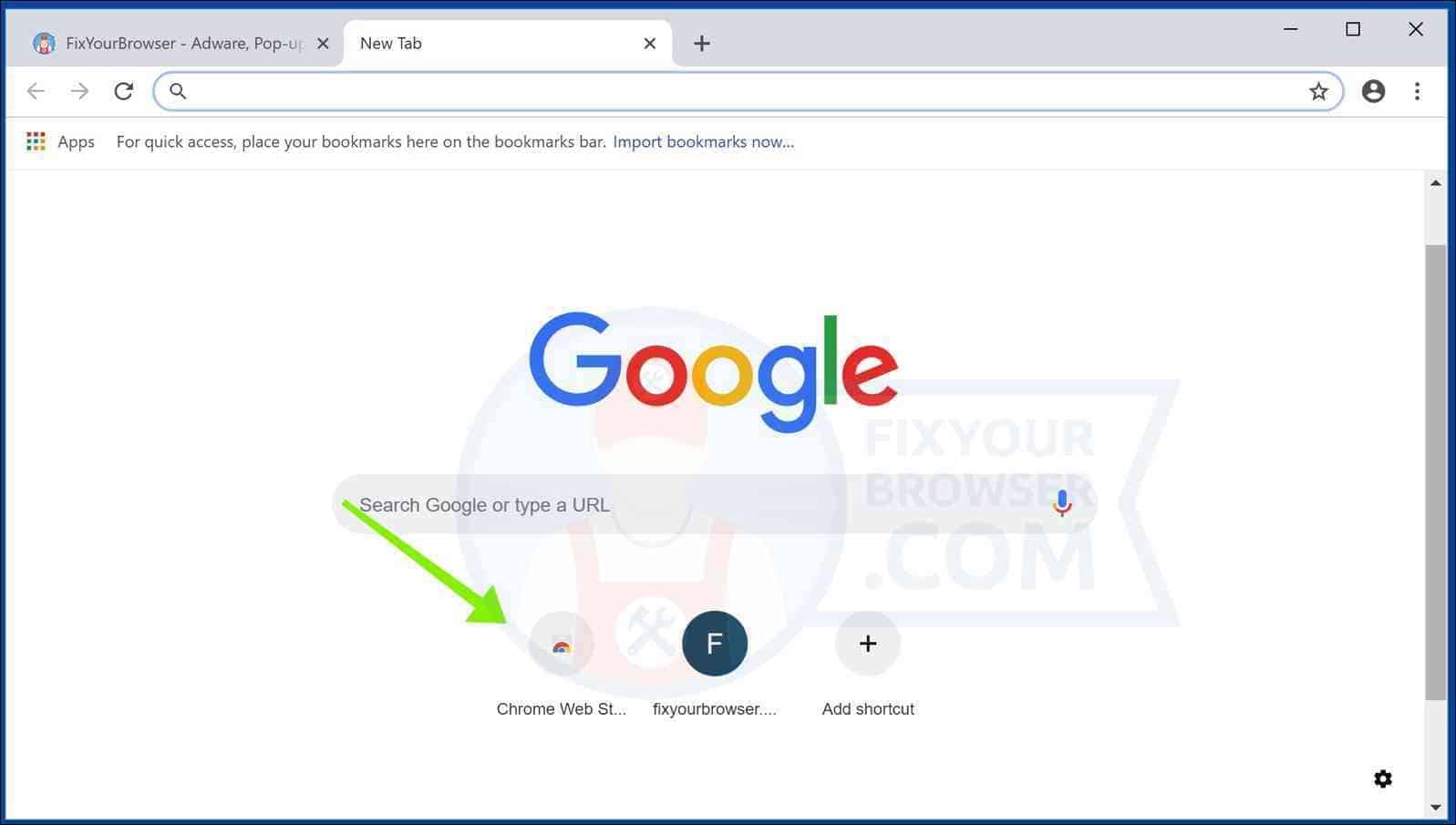 how to add thumbnails to google chrome homepage